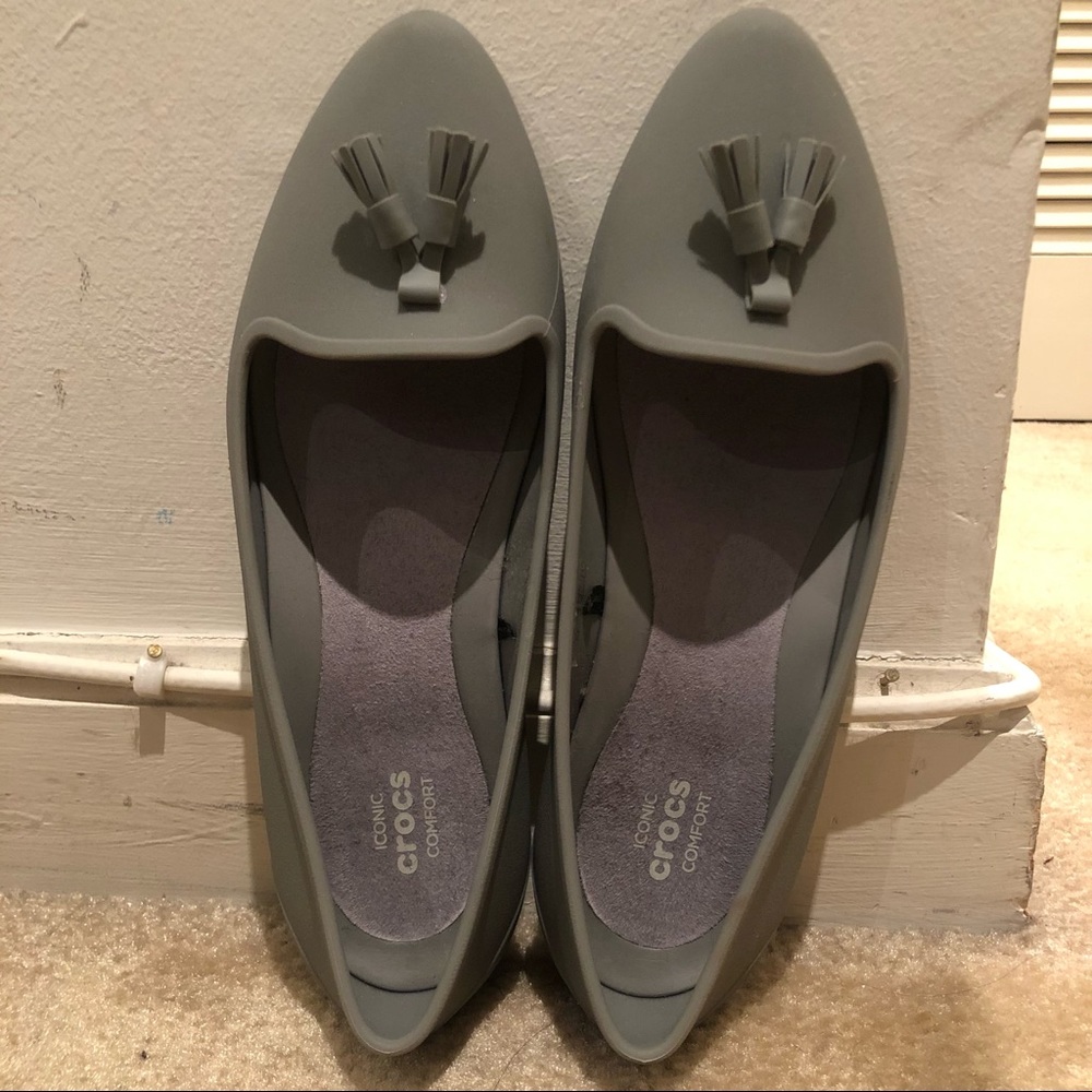 Crocs Women’s Eve Embellished Ballet Flat